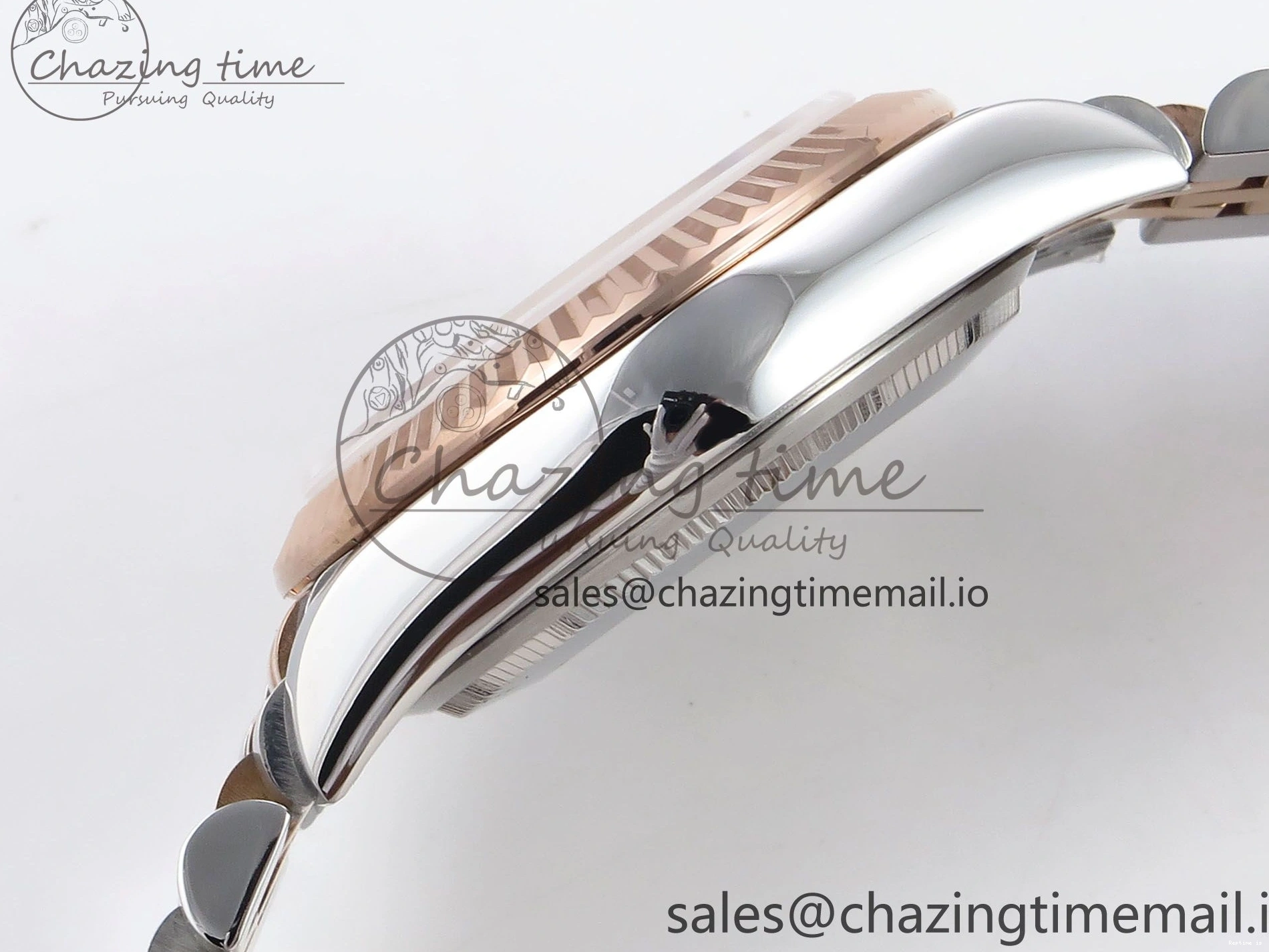 0110 Popular DateJust 31 278271 SS RG GMF 1:1 Best Edition 904L Steel Gray Roman Diamonds Dial on Jubilee Bracelet A 1165